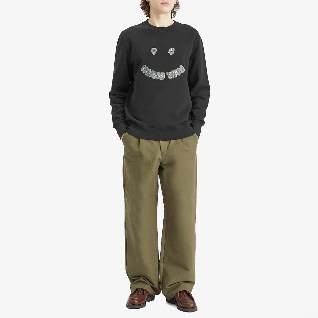Paul Smith Men's PS Happy Sweatshirt Black